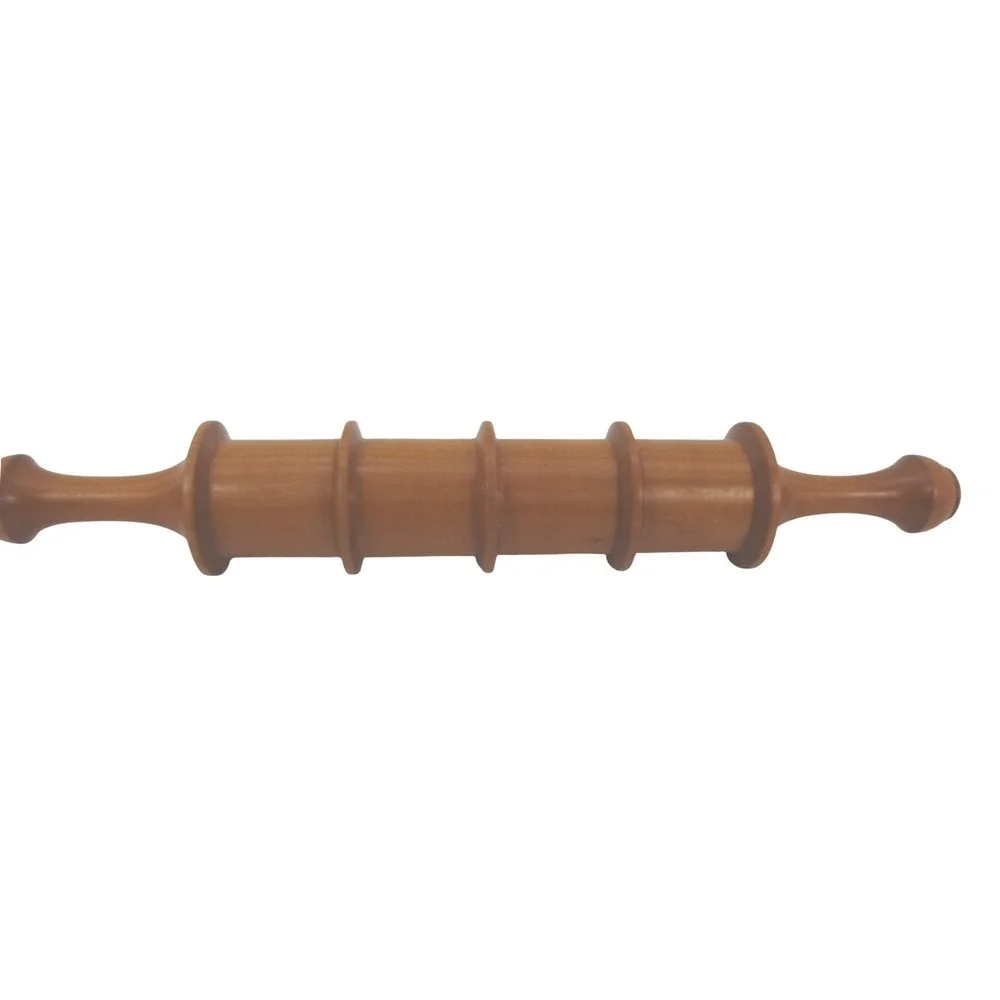 Handcrafted Cherry Wooden‎ Pastry and Pasta Rolling Pin 5 Section Cutter